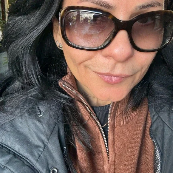 CHANEL Brown Marble Sunglasses 5102 - Picture 13 of 14